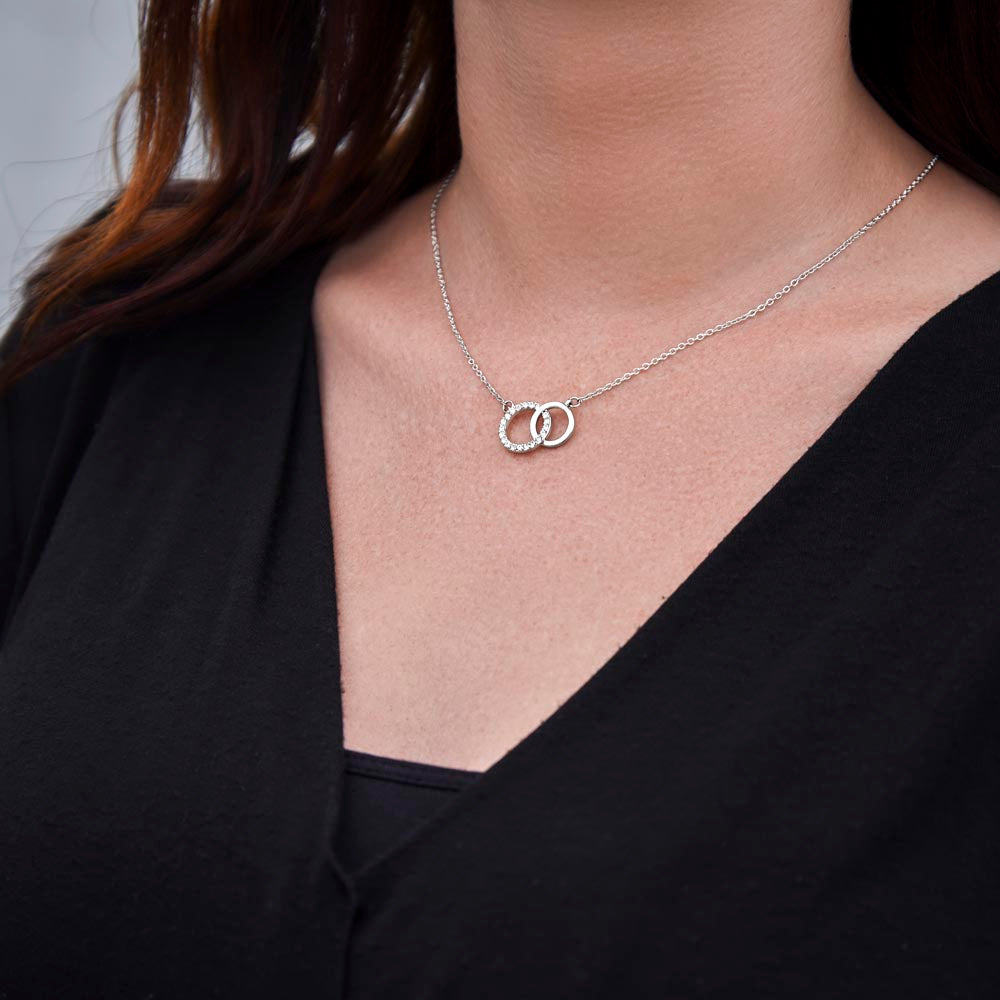 To My Beautiful Daughter | Perfect Pair Necklace