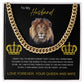 To My Husband| Cuban Link Chain Necklace
