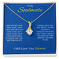 To My Soulmate | Alluring Beauty Necklace