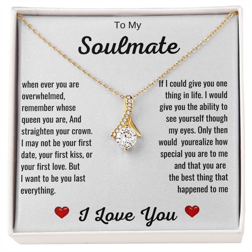 To My Soulmate | Alluring Beauty Necklace