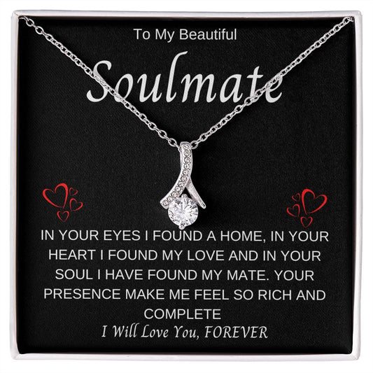 To My Soulmate | Alluring Beauty Necklace