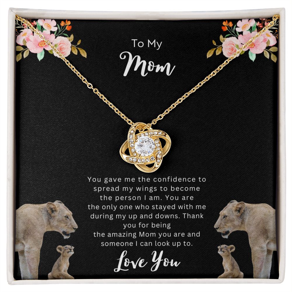 To My Mom | Love Knot Necklace