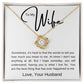 To My Wife | Love Knot Necklace