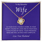 To My Wife | Love Knot Necklace