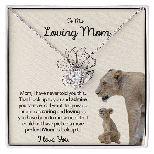 To My Mom | Love Knot Necklace