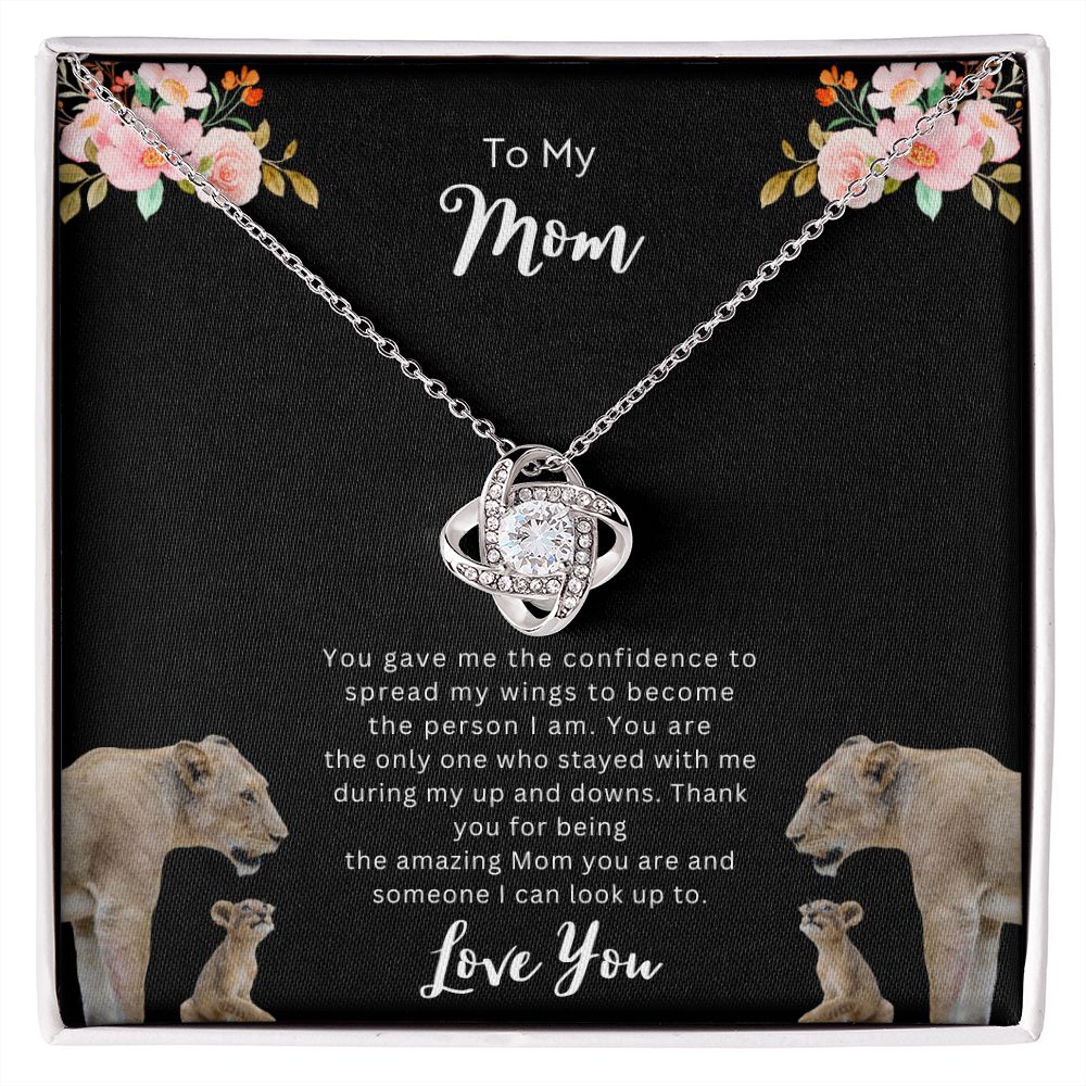 To My Mom | Love Knot Necklace