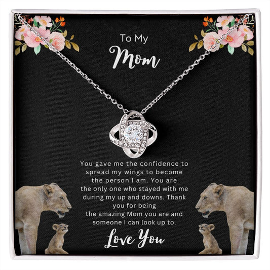 To My Mom | Love Knot Necklace