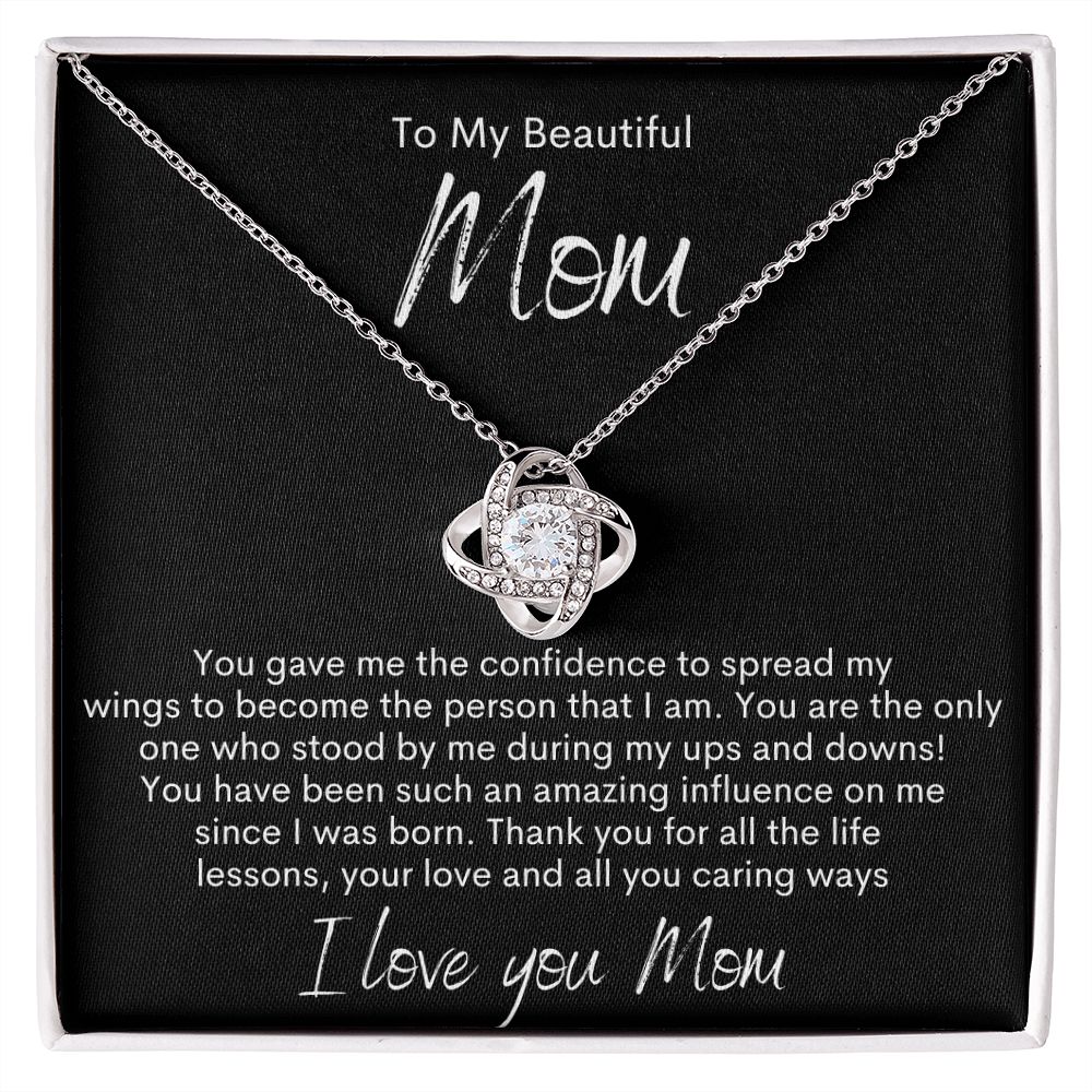 To My Mom | Love Knot Necklace
