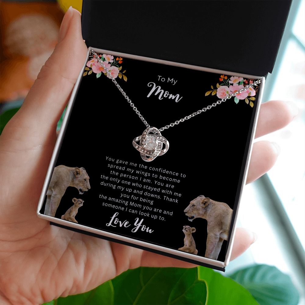 To My Mom | Love Knot Necklace