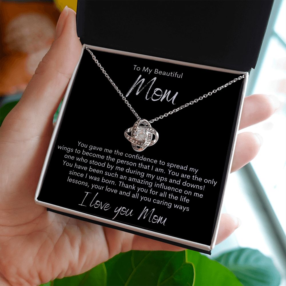 To My Mom | Love Knot Necklace