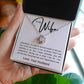To My Wife | Love Knot Necklace