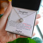 To My Daughter From Dad | Love Knot Necklace