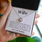 To My Wife | Love Knot Necklace