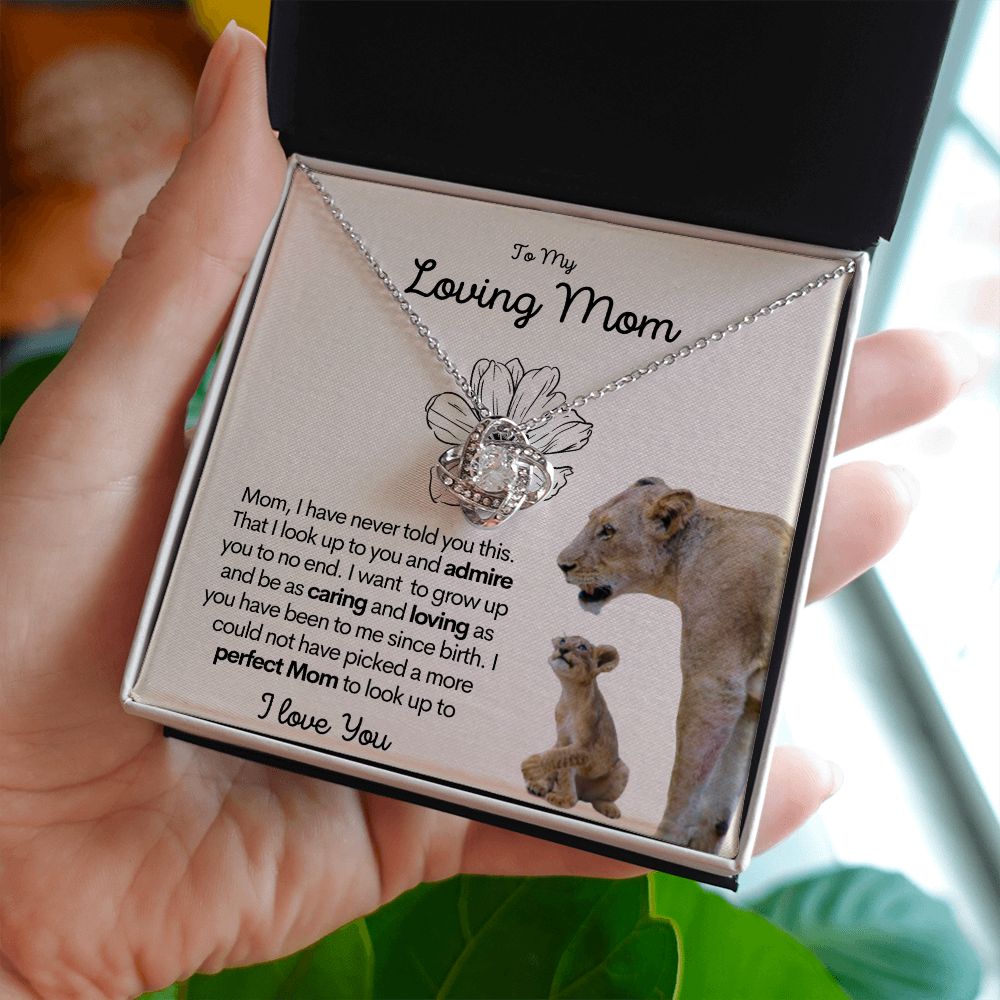 To My Mom | Love Knot Necklace