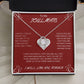 To My Soulmate | Love Knot Necklace