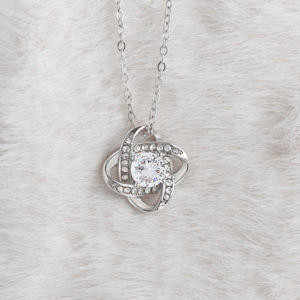 To My Daughter | Love Knot Necklace