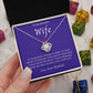 To My Wife | Love Knot Necklace
