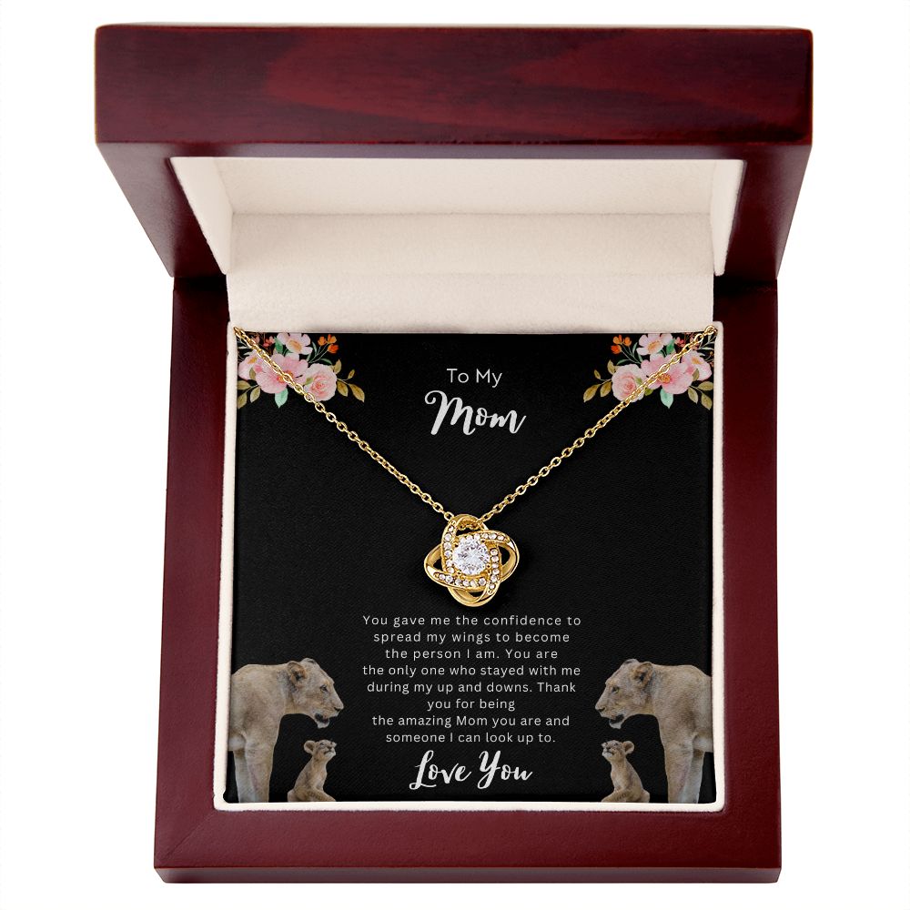 To My Mom | Love Knot Necklace