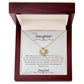 To My Daughter From Dad | Love Knot Necklace