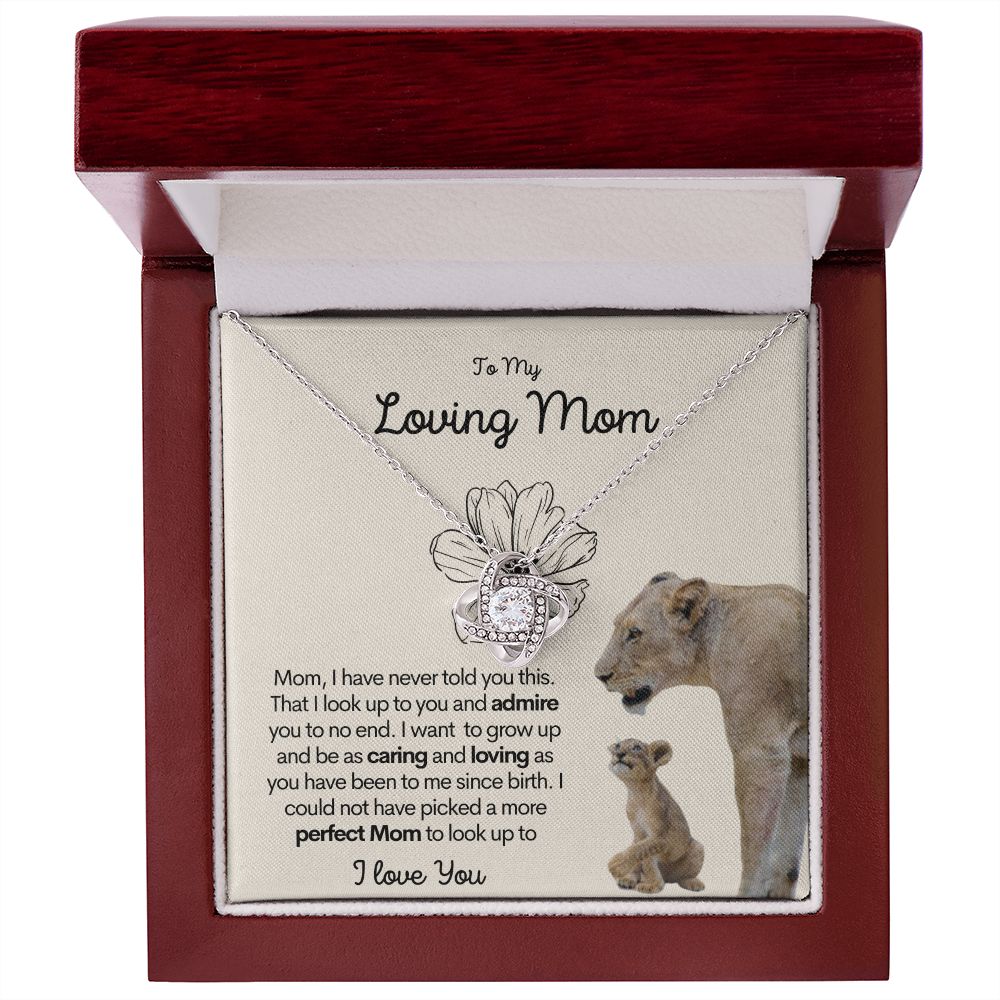 To My Mom | Love Knot Necklace