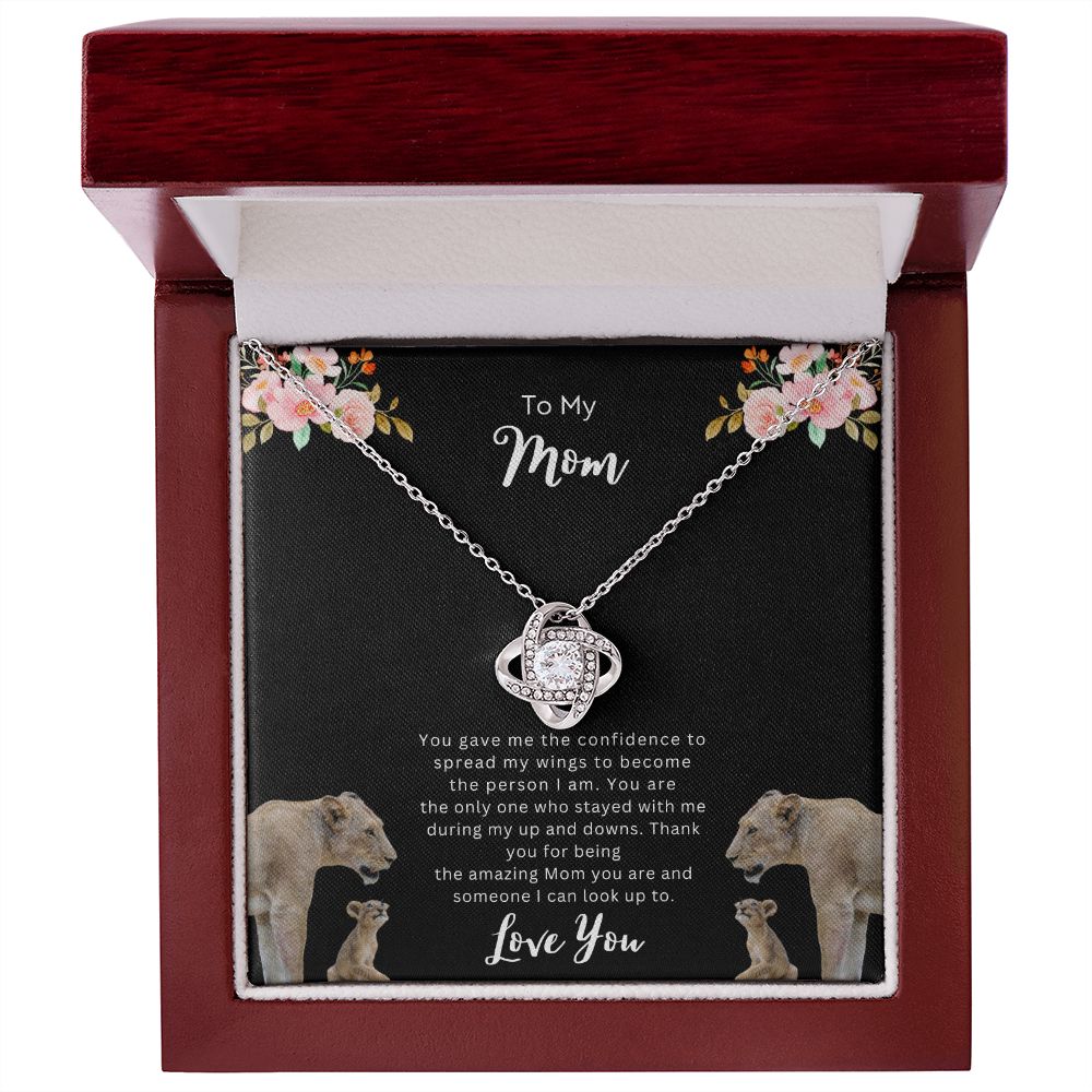 To My Mom | Love Knot Necklace
