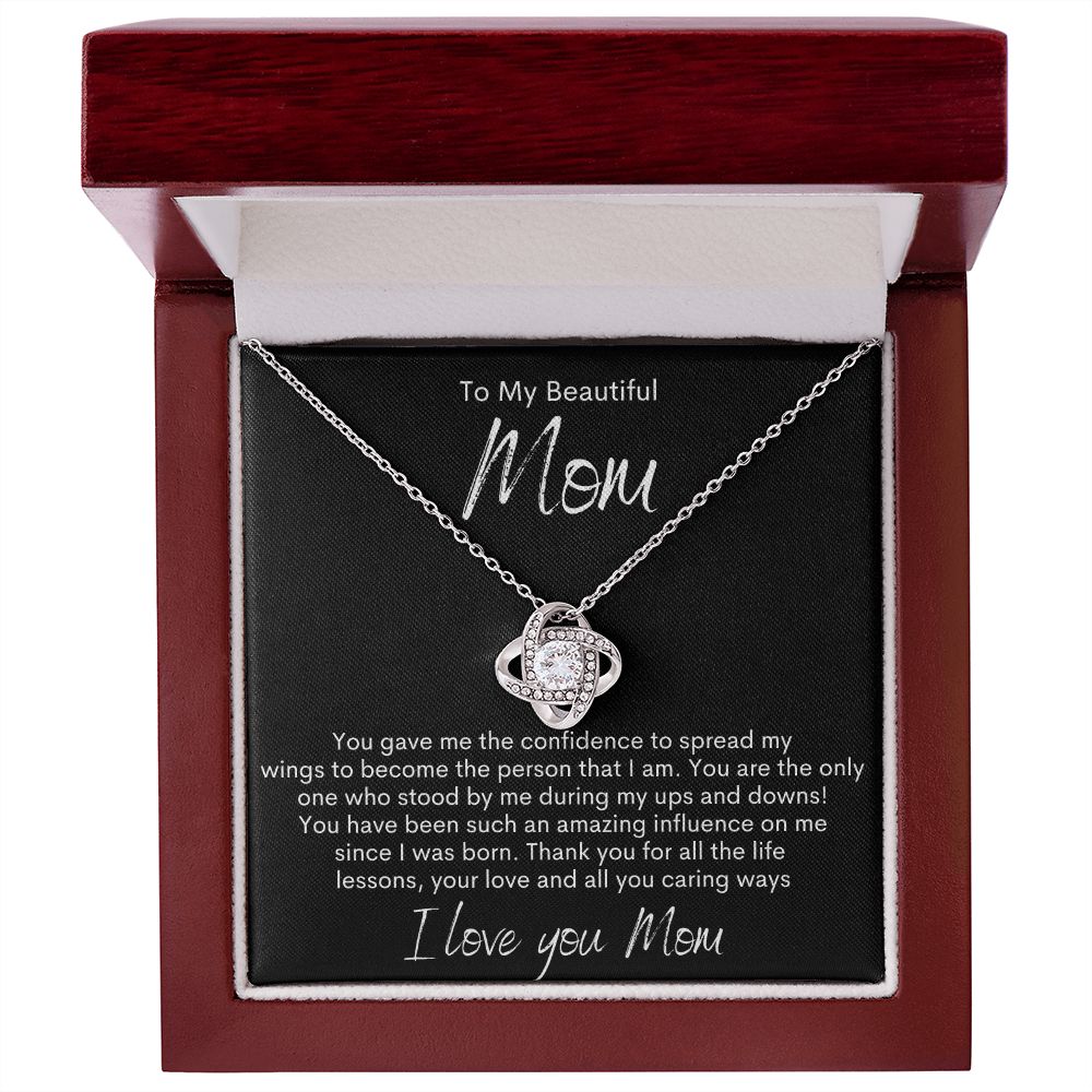 To My Mom | Love Knot Necklace