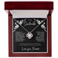 To My Soulmate | Love Knot Necklace