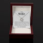 To My Wife | Love Knot Necklace