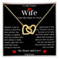 To My Future Wife | Interlocking Hearts Necklace