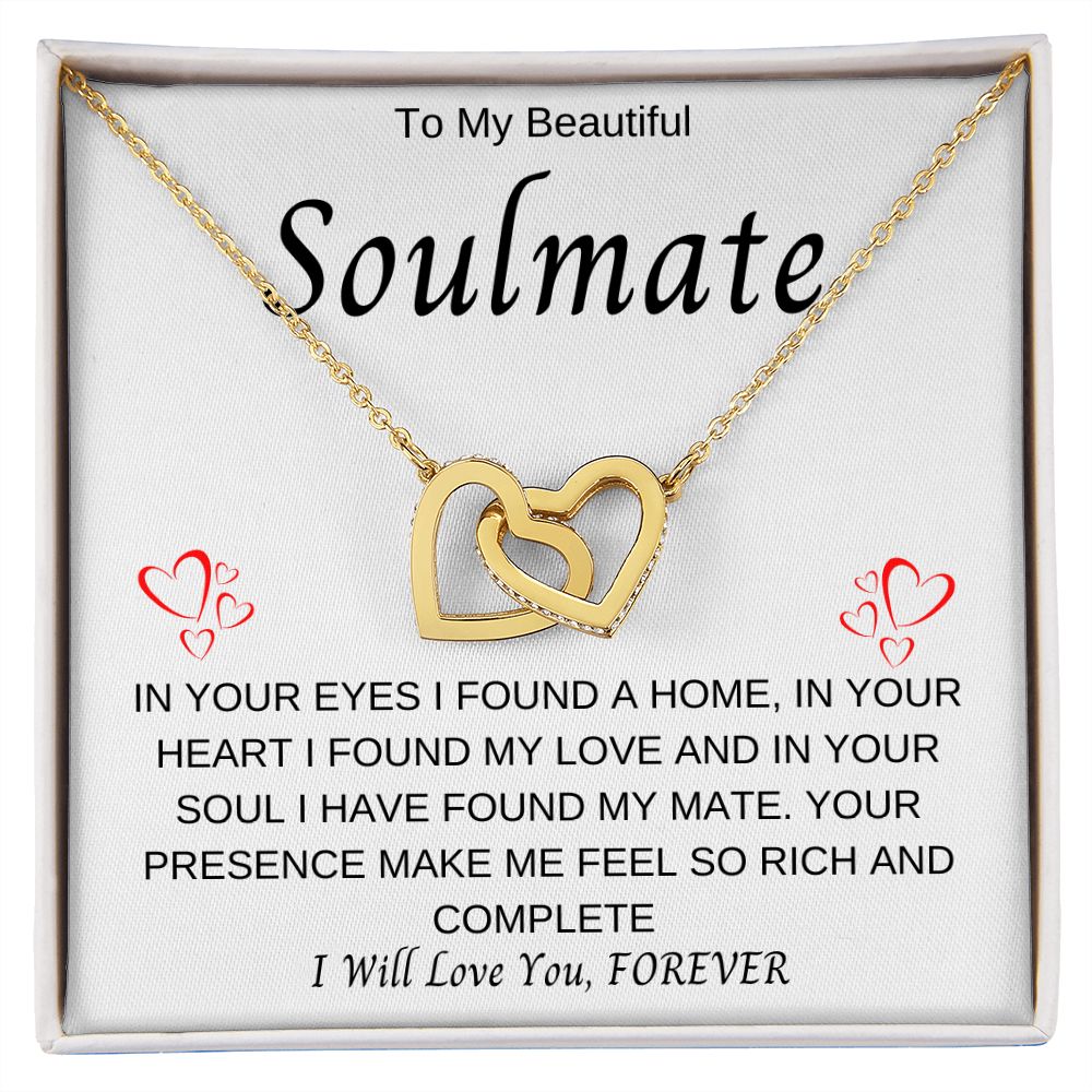 To My Soulmate | Interlocking Necklace