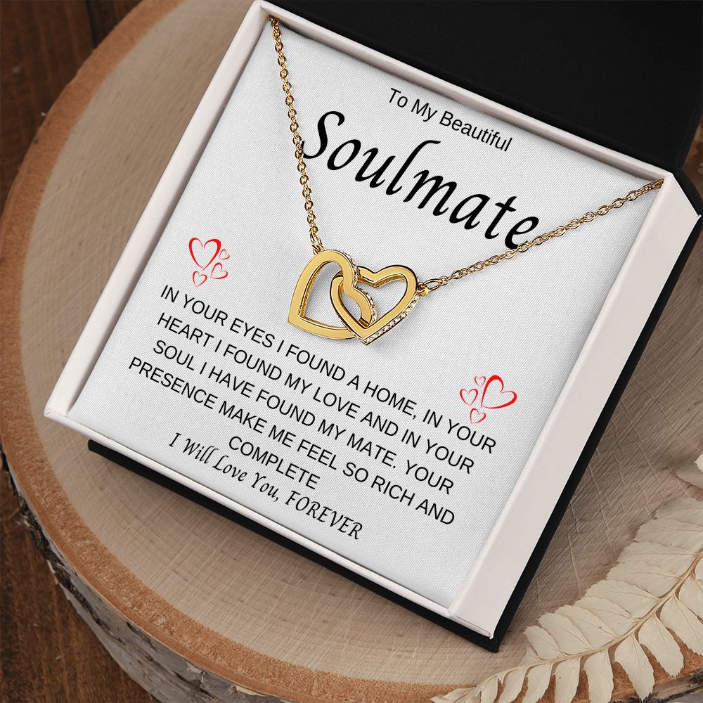 To My Soulmate | Interlocking Necklace