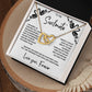 To My Soulmate | Interlocking Hearts Necklace