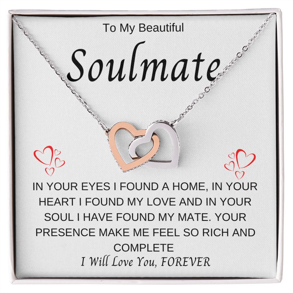 To My Soulmate | Interlocking Necklace
