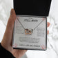 To My Soulmate | Interlocking Hearts Necklace