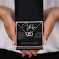 To My Wife | Interlocking Hearts Necklace