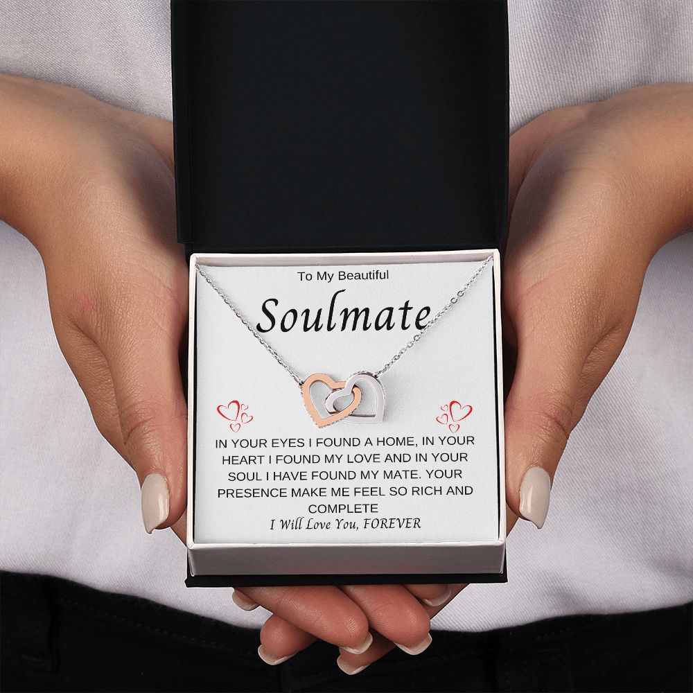 To My Soulmate | Interlocking Necklace