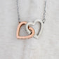 To My Wife | Interlocking  Hearts Necklace