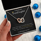 To GrandDaughter | Interlocking Hearts Necklace