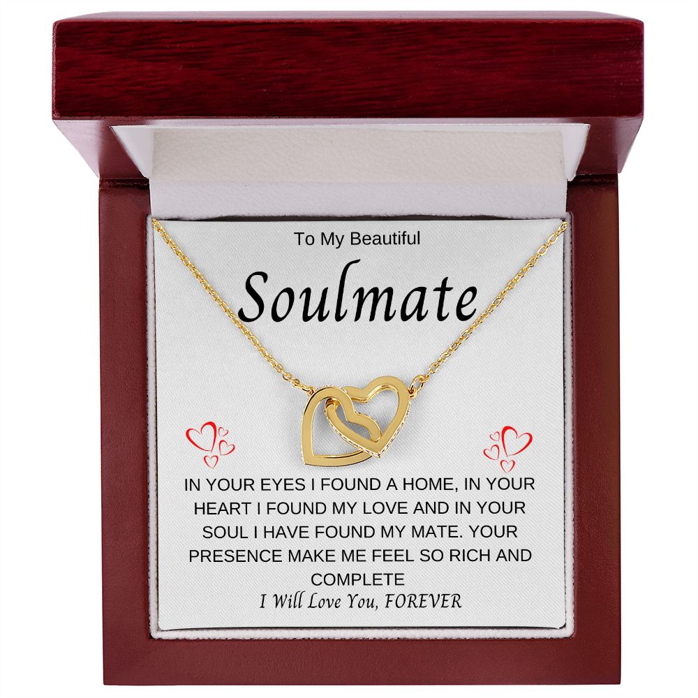 To My Soulmate | Interlocking Necklace