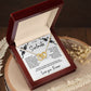 To My Soulmate | Interlocking Hearts Necklace