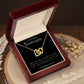 To GrandDaughter | Interlocking Hearts Necklace