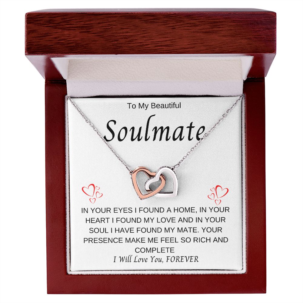To My Soulmate | Interlocking Necklace