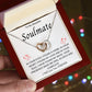 To My Soulmate | Interlocking Necklace