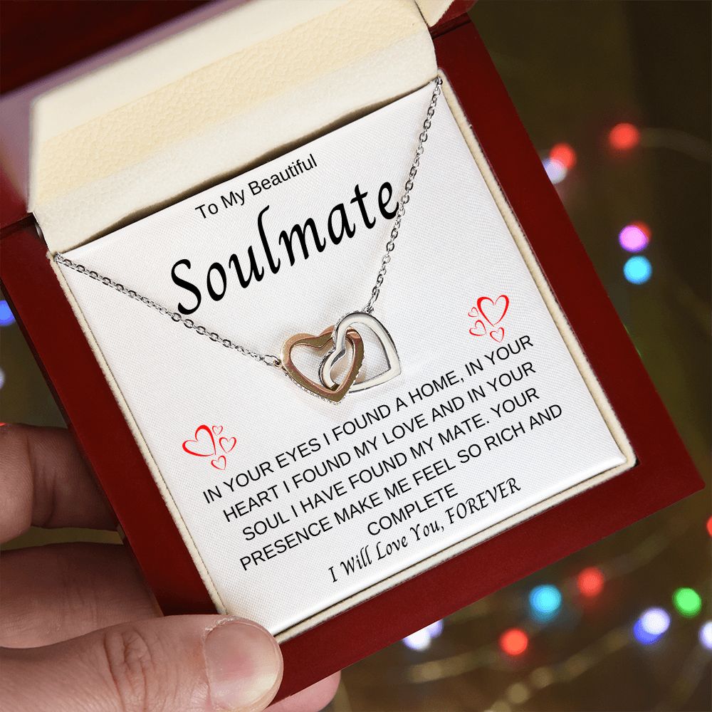 To My Soulmate | Interlocking Necklace
