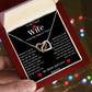 To My Future Wife | Interlocking Hearts Necklace