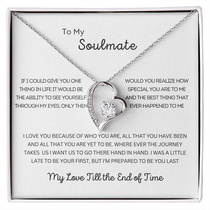 To My Soulmate | Forever Love Necklace