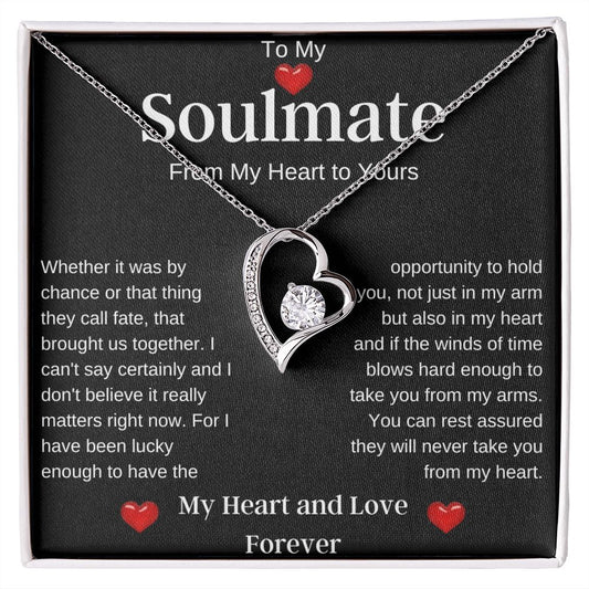 To My Soulmate | Forever Love Necklace