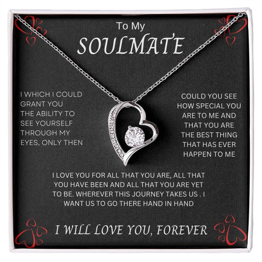 To My Soulmate | Forever Love Necklace