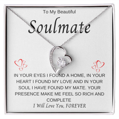 To My Soulmate | Forever Necklace