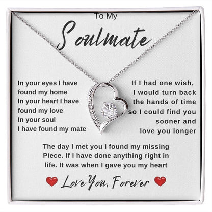 To My Soulmate | Forever Love Necklace